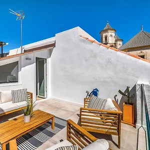 Ferienhaus Urban Rose , Superb Private House In Historical Center, With Sunny Rooftop, Málaga